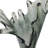 Bixler Artistic Agua Splash Sculpture for Home Decor - Glass Statue Decorative Object Figurine - Elegant Decorations for Living Room - 16", Gray & Clear-1081287031