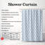 Rideau de douche Tile Vivid - Premium-1715171540