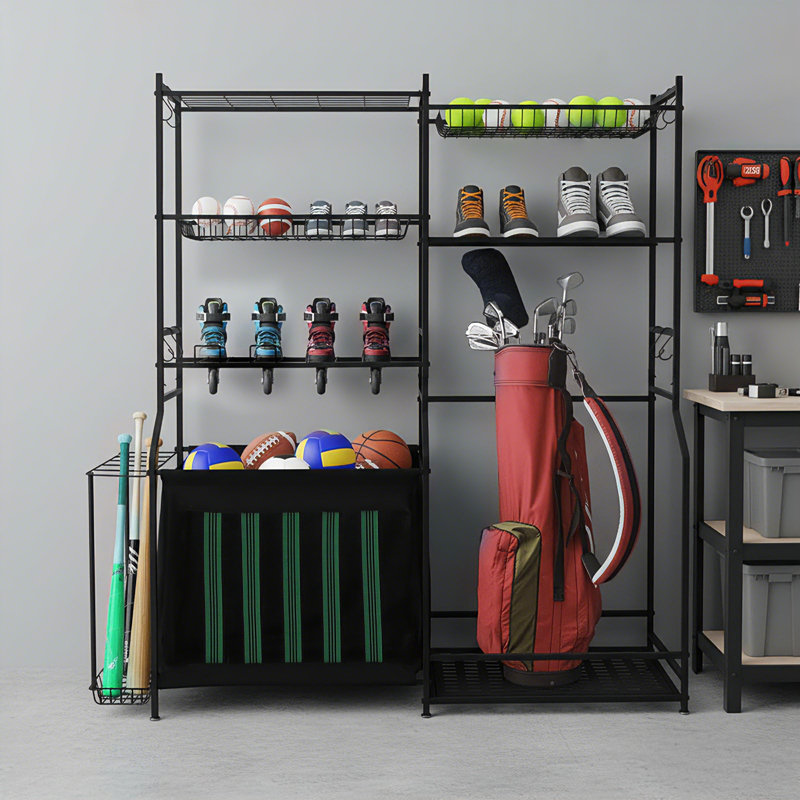 Sports Equipment Storage Rack