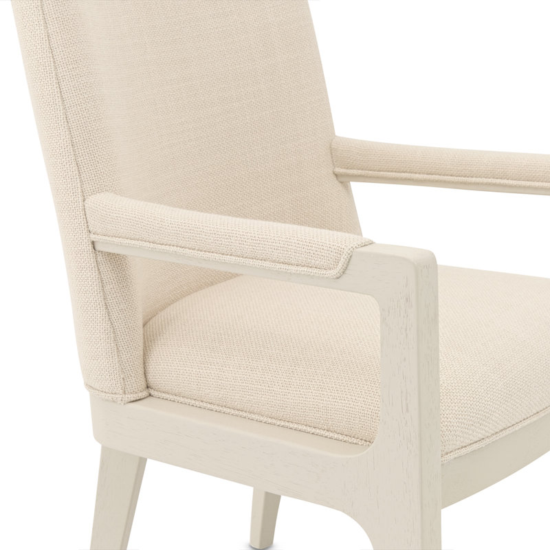 Fauteuil de salle à manger Portrait - Albâtre blanc
