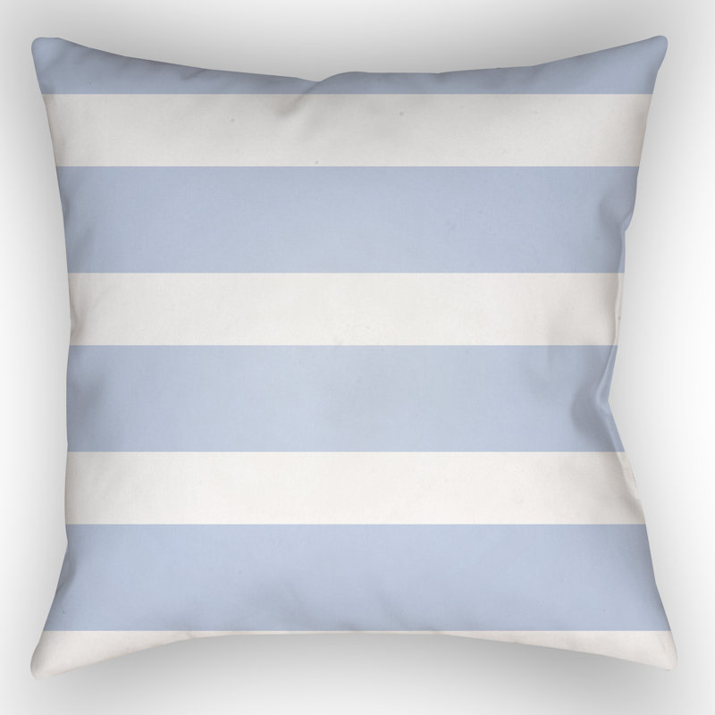  Coussin décoratif intérieur / extérieur Lynda, H 18 po x l 18" x P 4 po, Bleu