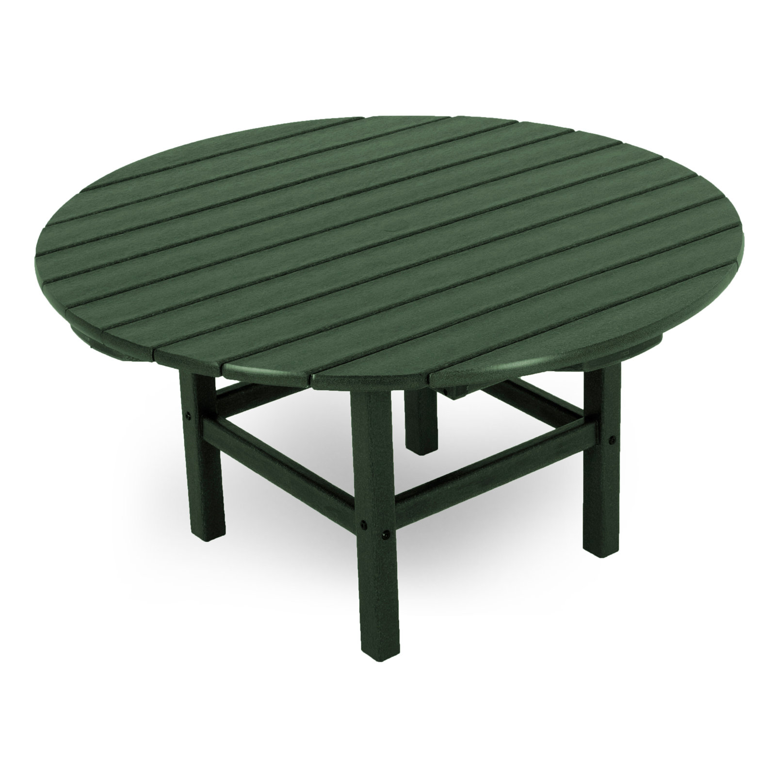 POLYWOOD® Tables 37" Patio Table, Green