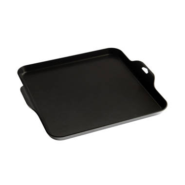 LAVA CAST IRON Lava Enameled Cast Iron Grill and Griddle Pan 13.5