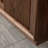 Simple Rolling Shutter Sliding Door Accent Cabinet