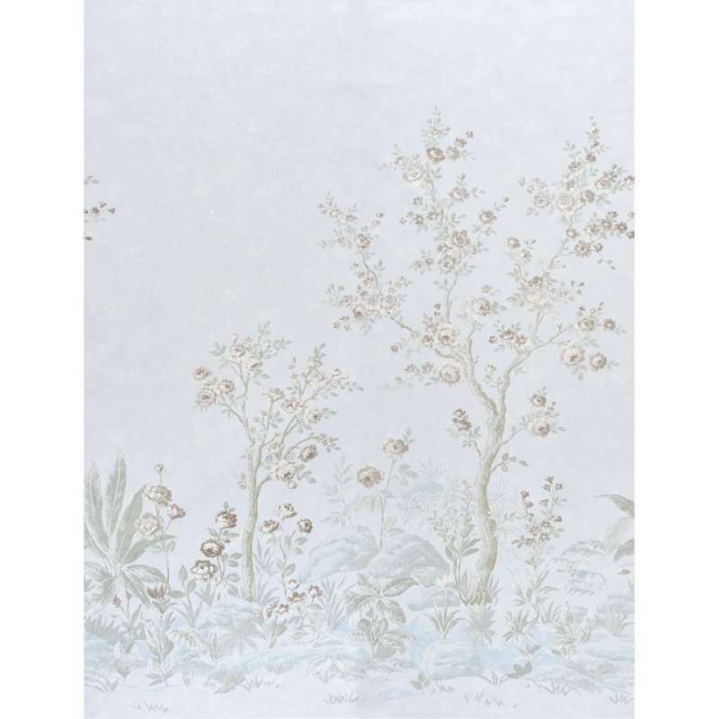 Charlotte's Garden Panel Set, Blue