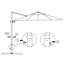 250cm Cantilever Parasol-96833542