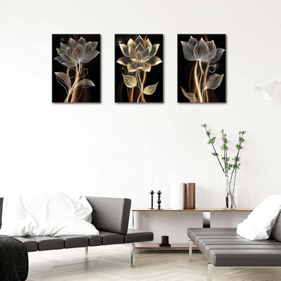 3 Piece Wrapped Canvas Print