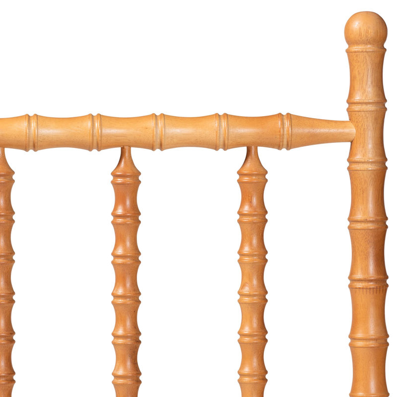 Tête de lit à motif de bambou Baxton Studio Ted, King