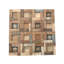 Carreau mural mosaïque en bois pour bateau Freeport l 11 7/8 po x H 11 7/8 po x P 3/4 po