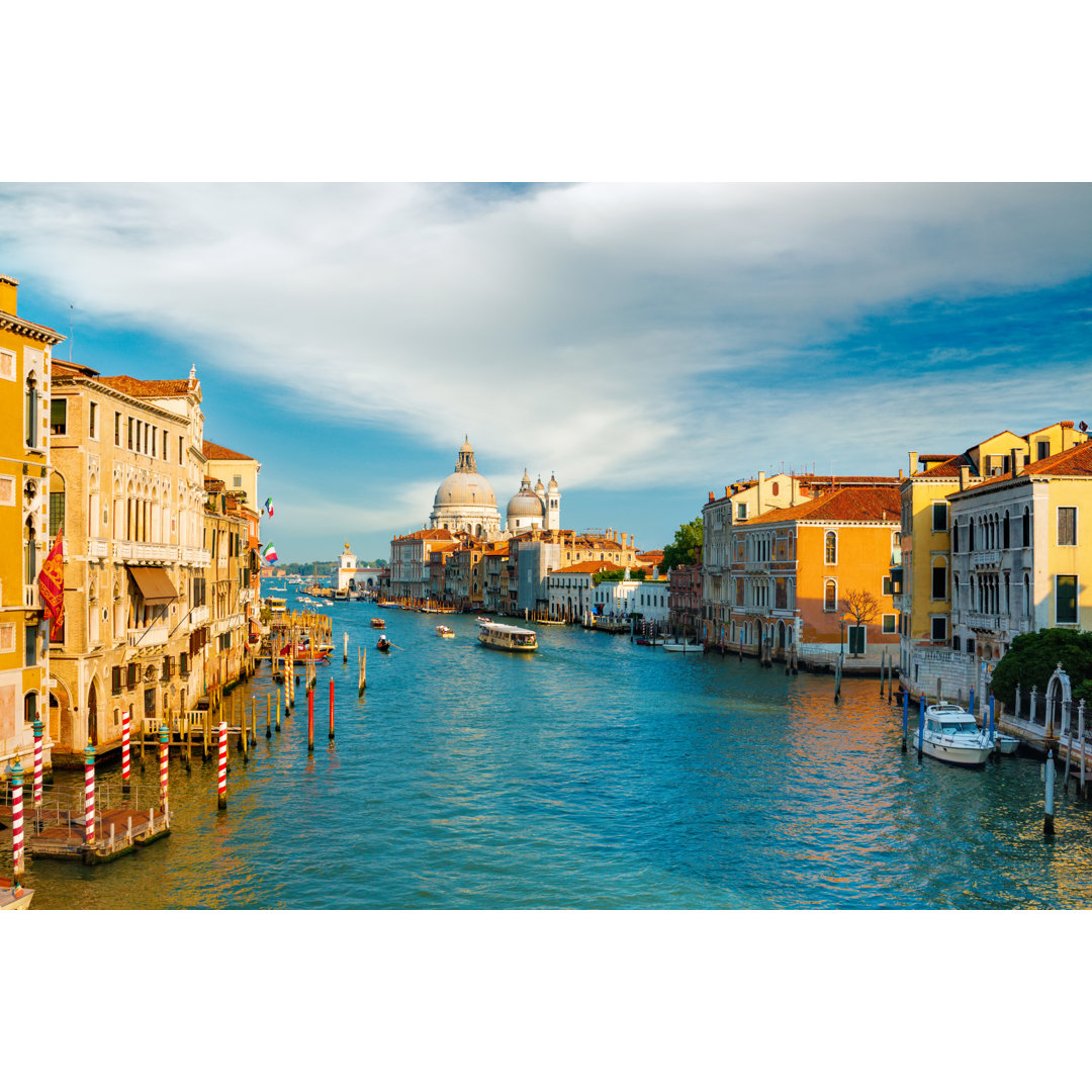 Canal Grande in Venedig - Kunstdrucke auf Segeltuch