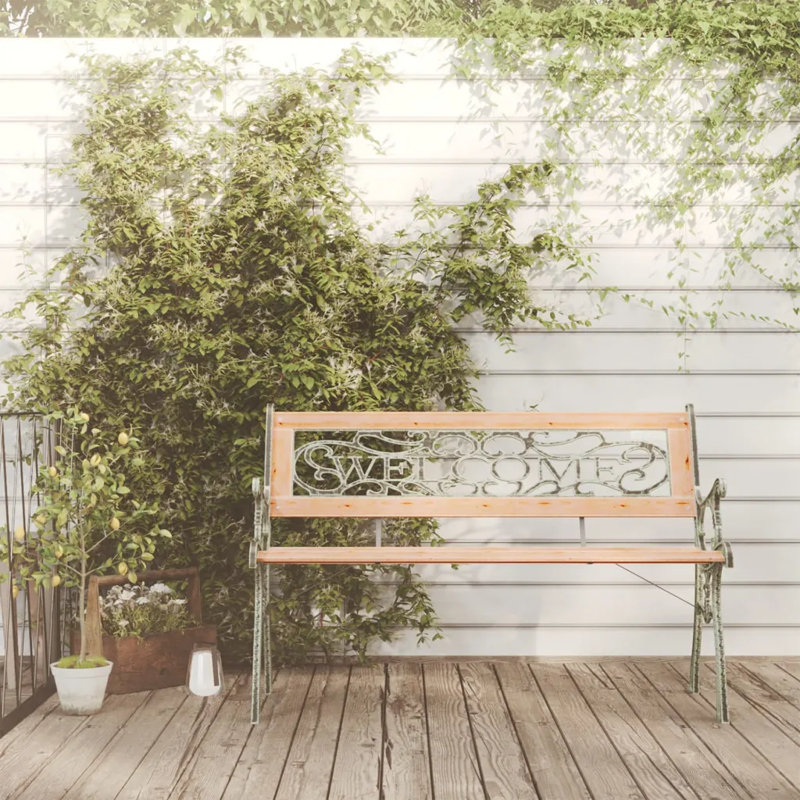 Margaretville Solid Wood Outdoor Bench