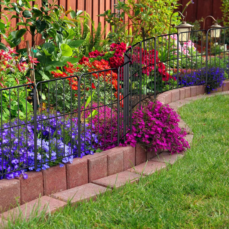 Decorative Garden Fence 10 Pack
