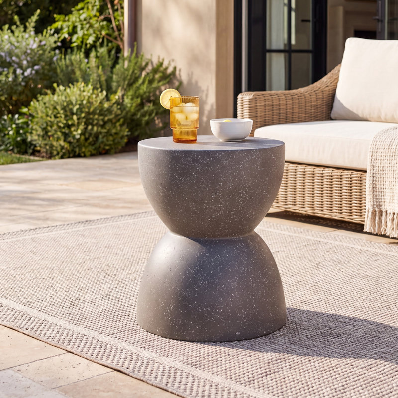 Zuriel Concrete Garden Stool