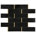 Black/Gold