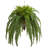 39'' Faux Fern Plant in Metal Planter
