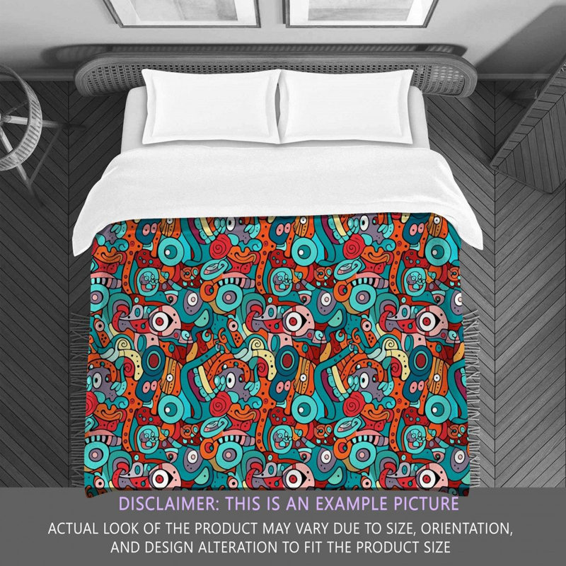 Abstract Comforter, Twin Comforter