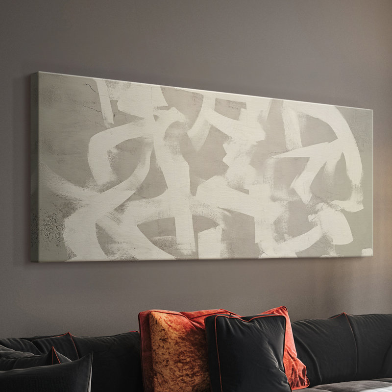 Abstract Series-DCCXV- Gallery Wrapped Canvas -Ready to Hang, 12" H x 30" W
