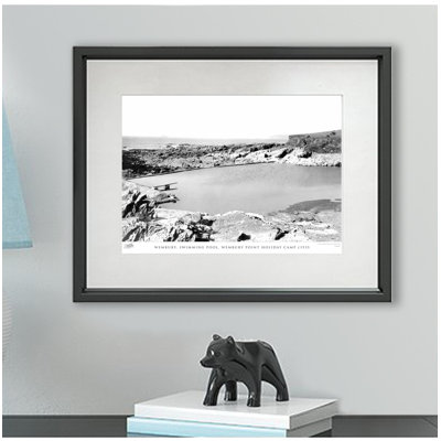 Wembury, Swimming Pool, Wembury Point Holiday Camp C1935 by Francis Frith - Single Picture Frame Print