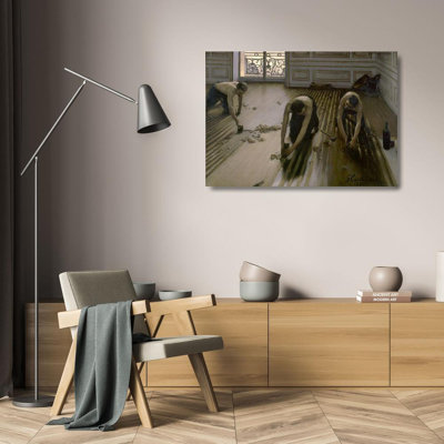 Art sur toile tendue avec châssis Lark Manor ™, Caillebotte, Gustave: Les raboteurs de parquet 56943