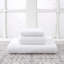 Adobe White Hand Towel