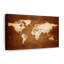 Carte du monde rare sur toile-1942831395