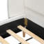 Lit plateforme tapissier Romano Boucle-1072328564