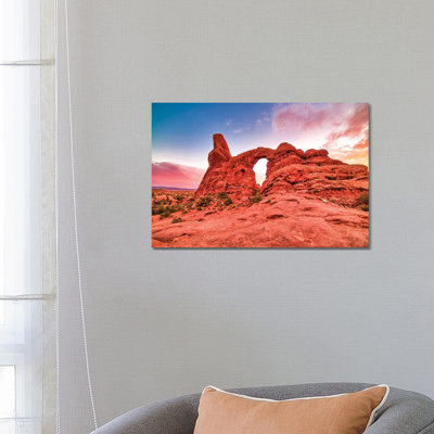 Natural Desert Arch by Mark Paulda - Print on Canvas