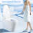 Bidet Toilet With One - Piece Seat, Auto Flush And Open/Close, Heated Seat Adjustable Temperature, Warm Water Wash Dry, Remote Control Function, Sensor Cover, Female Wash, Rear Move Modes, Night