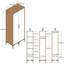 Berend 2 Door Manufactured Wood Wardrobe-1528363148