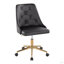 Chaise de travail en similicuir Oveline-89105709-89601985