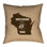 Housse de coussin en faux lin et coussin de coussin de côte wisconsin state flag