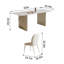 Ensemble de salle à manger rectangulaire Fererson-1859002179-1820021094