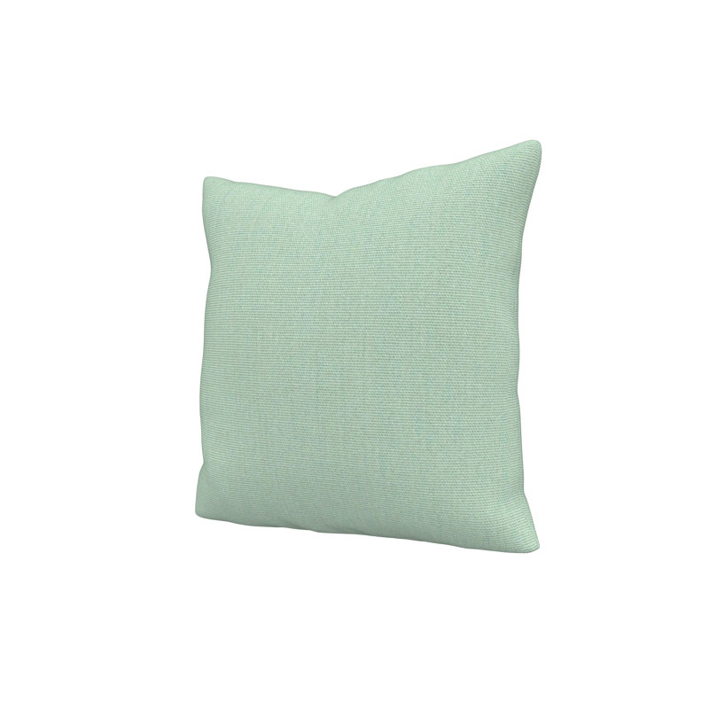 Coussin décoratif intérieur / extérieur Gabi, Carré 16 po, Toile spa Sunbrella®