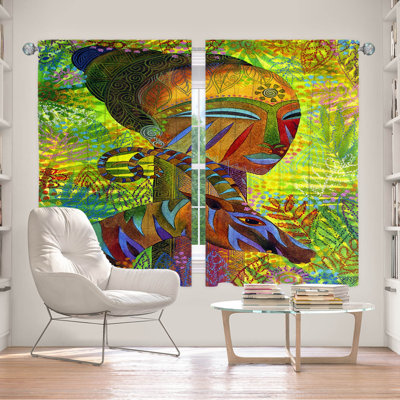 Fehrat Room Darkening Curtains / Drapes Pair