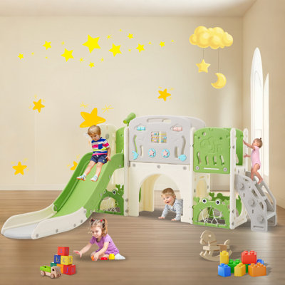 11 In 1 Toddler Slide, Kids for Toddler Age 1-3 Climber Slide Outdoor Indoor Playset