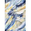 Tapis luxueux 100% polyester 5,2 x 7,5 pi, hauteur des poils de 0,4 po | Antibactérien, points antidérapants en PVC, lavable à la machine | Élégante impression numérique en 3D, parfaite pour le décor du salon et de la chambre à coucher-447363629