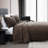 Vera Wang Chenille Box Solid Reversible Quilt Set-103249080-103249078