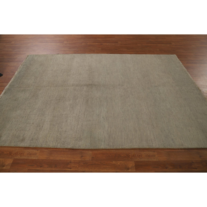 Tapis beige et gris Gabbeh 5 x 8 po