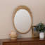 Rattan Mirror