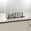 Plaque de table «Grateful» en métal noir Colma