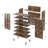 6-Tier 24 Pairs Shoe Cabinet With Doors And Adjustable Shelves For Entryway-11166103
