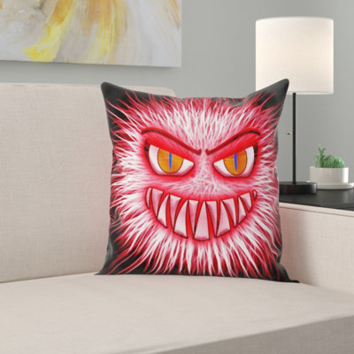 Monster Throw Pillow