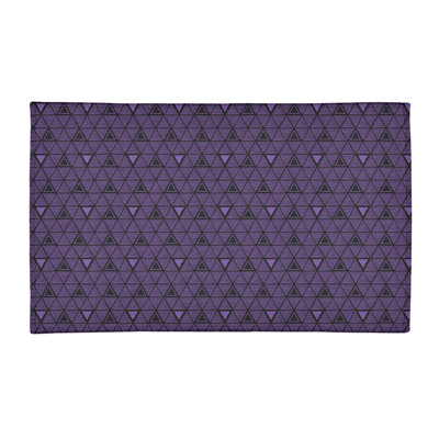 Chenille Geometric Indoor Rug