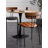 Modern And Simple Solid Wood Dining Chairs With Stackable Backrests