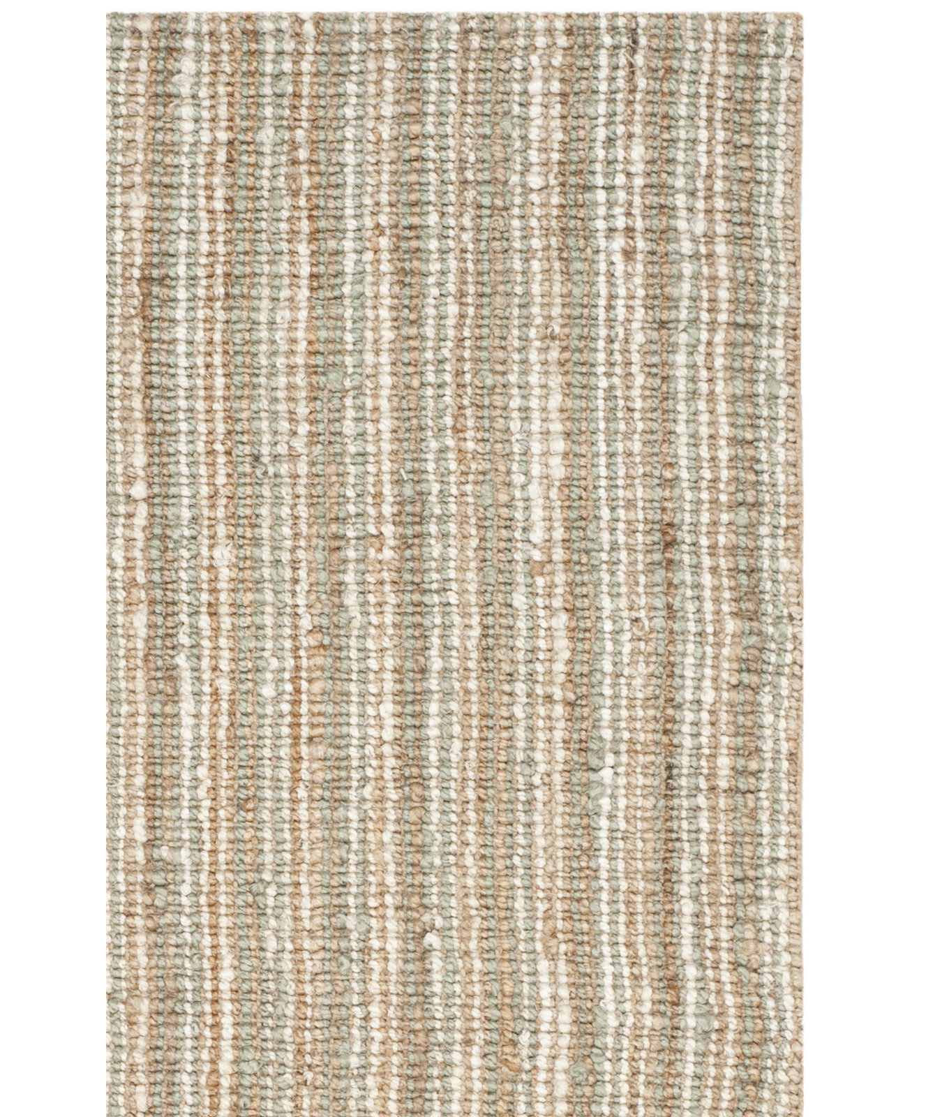 Alda Natural Hand-Woven Jute Rug, Rectangle 6' x 8'