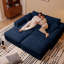 Canapé Cloud modulaire de 140 pouces (356 cm) sans os pour salon, avec assise profonde et confortable en forme de U et compression, aucun assemblage requis.-586670184