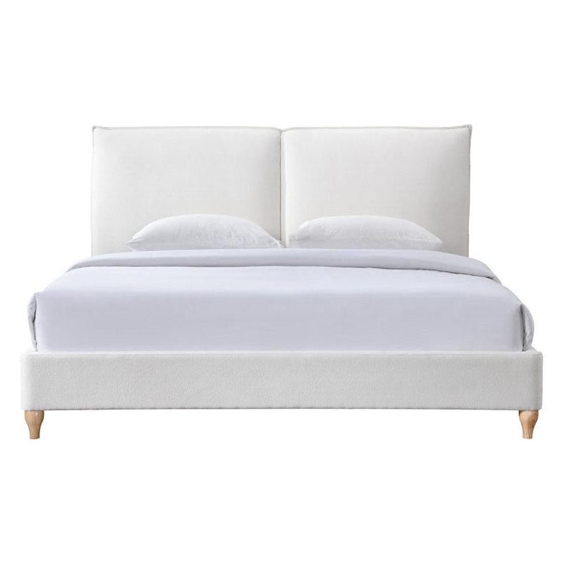 Sophianna Platform Queen Bed, Ivory/Natural, Queen