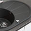 Dakota Fields Christabelle 500mm W Single Bowl Granite Drop-In Kitchen Sink with 1 Faucet Hole-1711908425