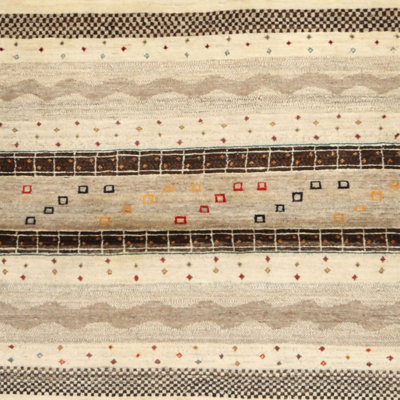 Tapis beige / gris