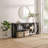 Arnedra 3-Tier Industrial Console Table-1739669069